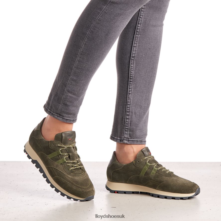 LLOYD Women QUALITY LOW TOP SNEAKERS H4BXXT857 Shoes green