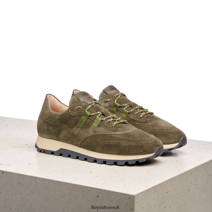 LLOYD Women QUALITY LOW TOP SNEAKERS H4BXXT857 Shoes green