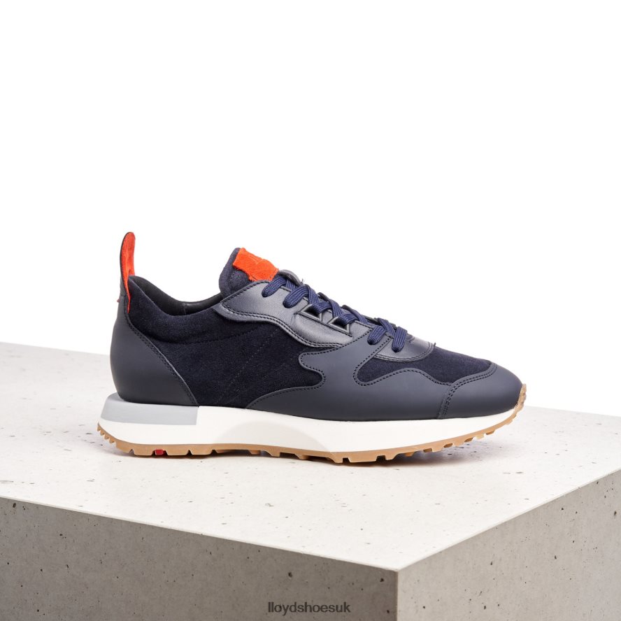 LLOYD Women SHEEP LEATHER SNEAKERS H4BXXT791 Shoes blue