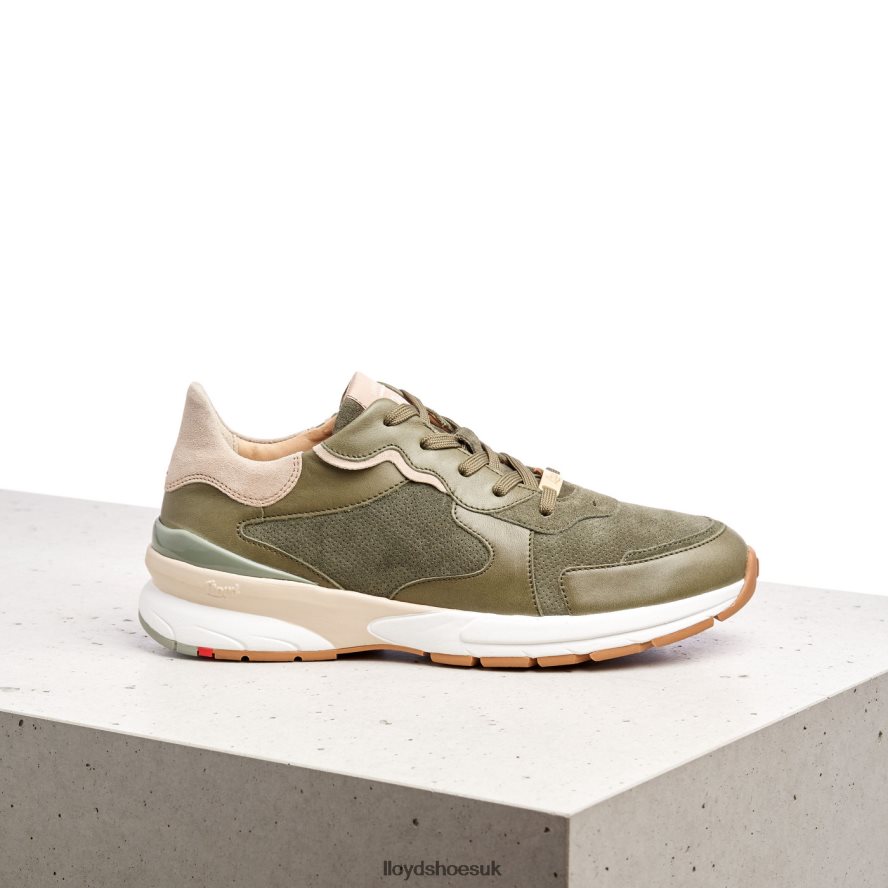 LLOYD Women SHEEP LEATHER SNEAKERS H4BXXT817 Shoes green