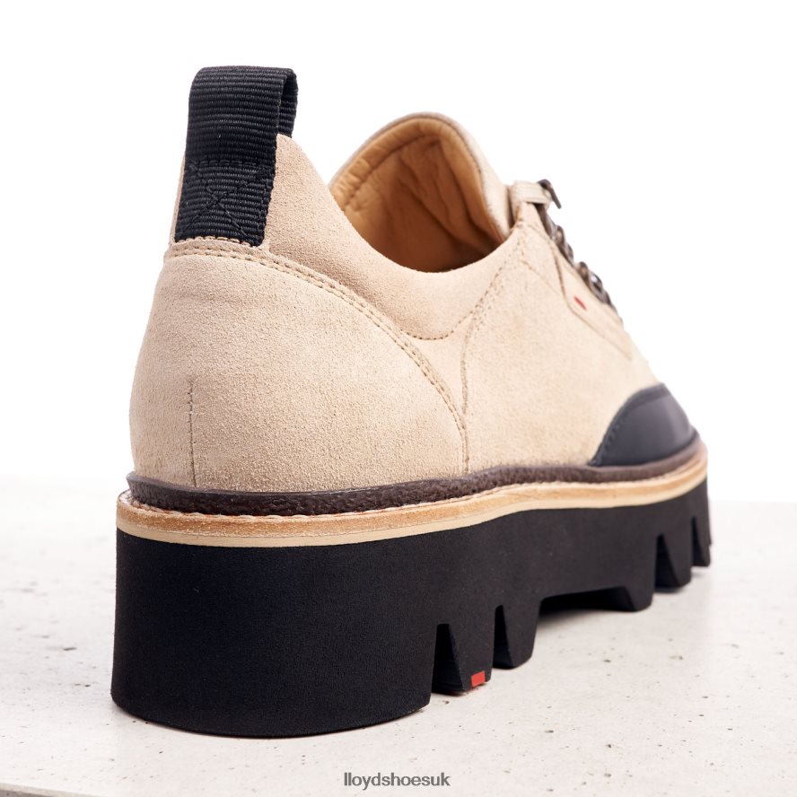 LLOYD Women SMOOTH LEATHER SNEAKERS H4BXXT1177 Shoes beige