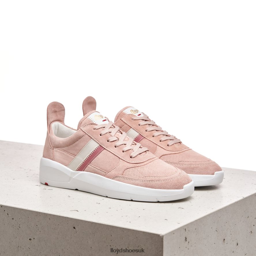 LLOYD Women SMOOTH LEATHER SNEAKERS H4BXXT789 Shoes pink