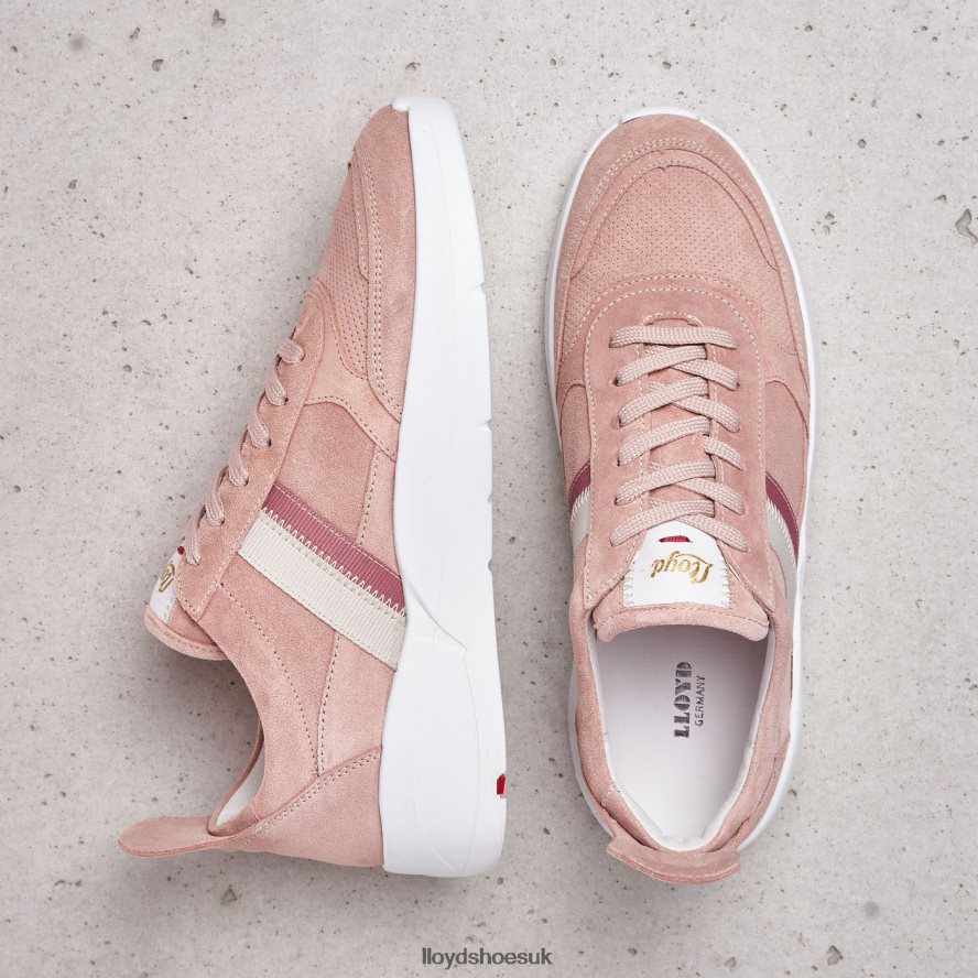 LLOYD Women SMOOTH LEATHER SNEAKERS H4BXXT789 Shoes pink