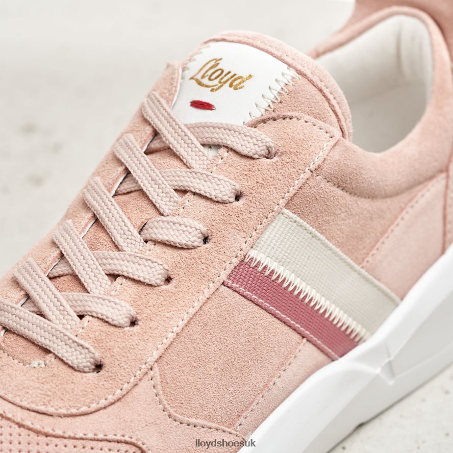 LLOYD Women SMOOTH LEATHER SNEAKERS H4BXXT789 Shoes pink