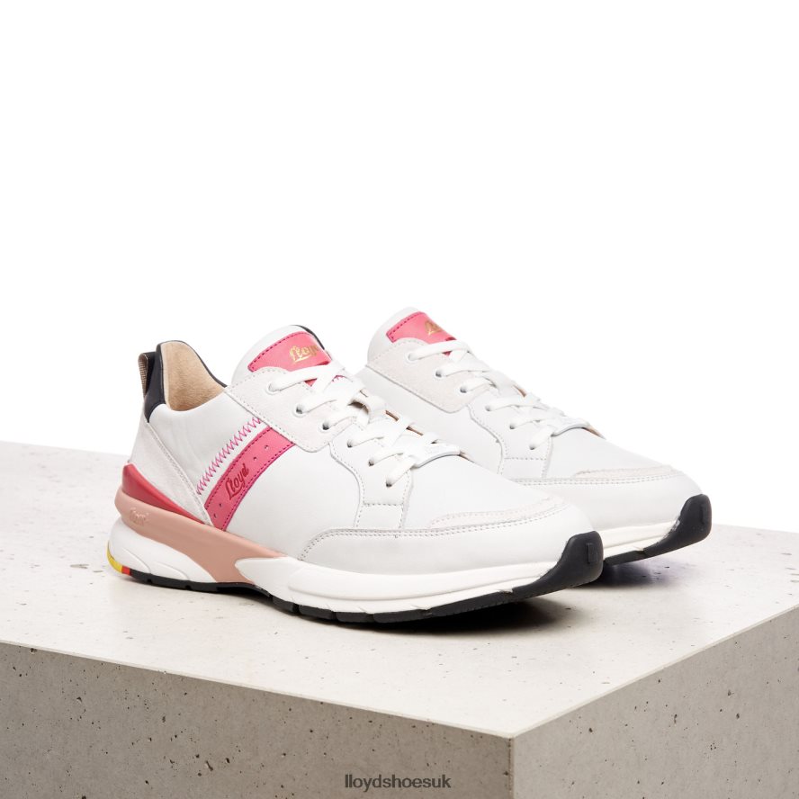 LLOYD Women SMOOTH LEATHER SPOPTY SNEAKERS H4BXXT832 Shoes combined