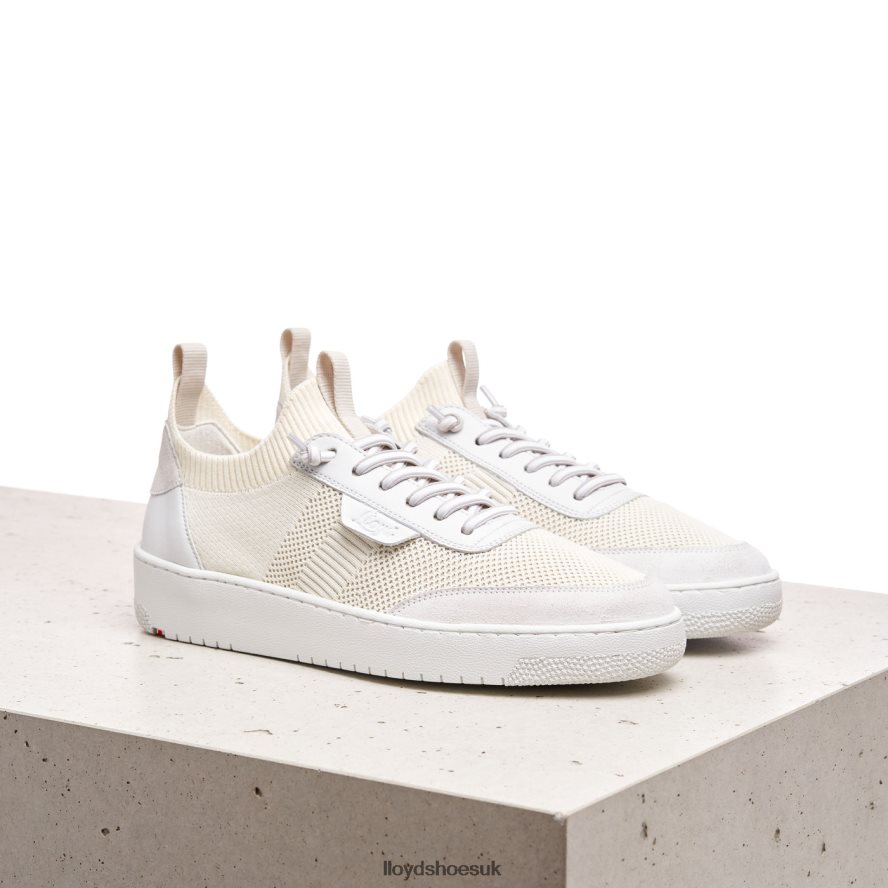 LLOYD Women SPOPTY SMOOTH LEATHER SNEAKERS H4BXXT806 Shoes white