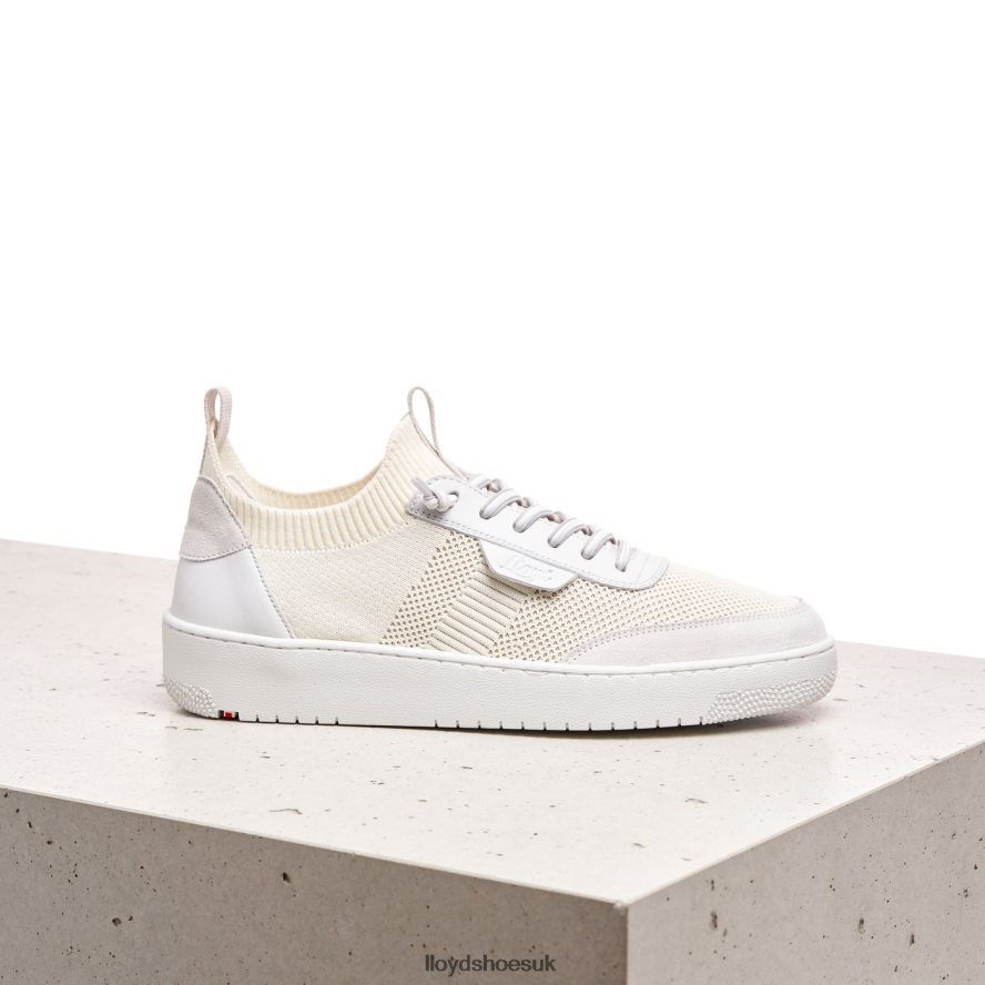 LLOYD Women SPOPTY SMOOTH LEATHER SNEAKERS H4BXXT806 Shoes white