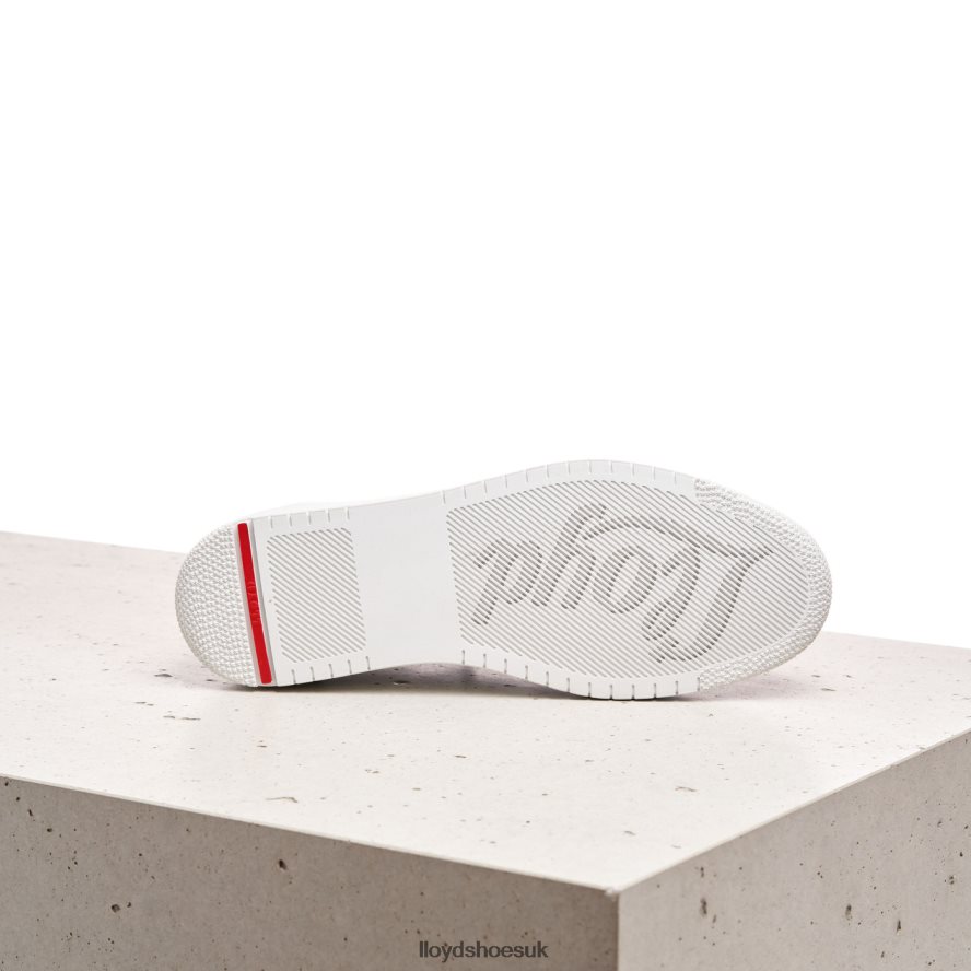 LLOYD Women SPOPTY SMOOTH LEATHER SNEAKERS H4BXXT806 Shoes white