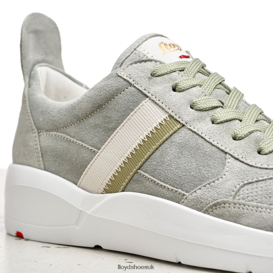 LLOYD Women SPOPTY SMOOTH LEATHER SNEAKERS H4BXXT809 Shoes green