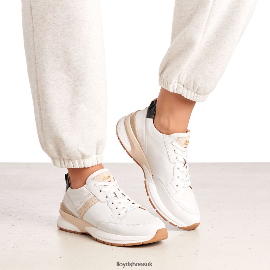 LLOYD Women SPOPTY SMOOTH LEATHER SNEAKERS H4BXXT846 Shoes combined