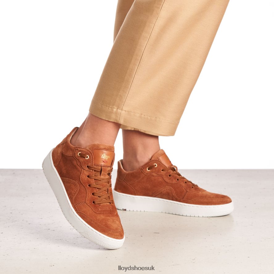 LLOYD Women SUEDE SNEAKERS H4BXXT819 Shoes brown