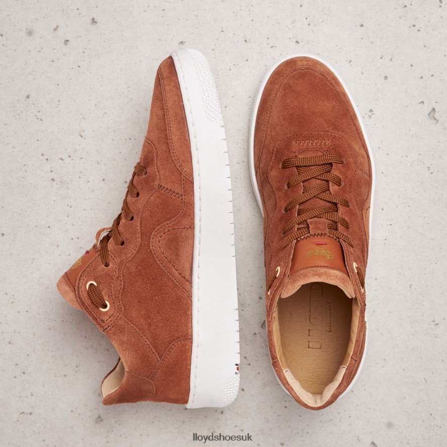 LLOYD Women SUEDE SNEAKERS H4BXXT819 Shoes brown