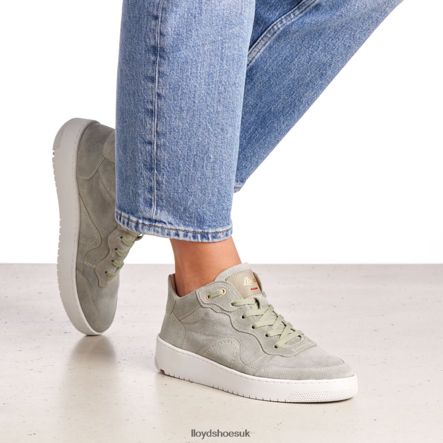 LLOYD Women SUEDE SNEAKERS H4BXXT841 Shoes green