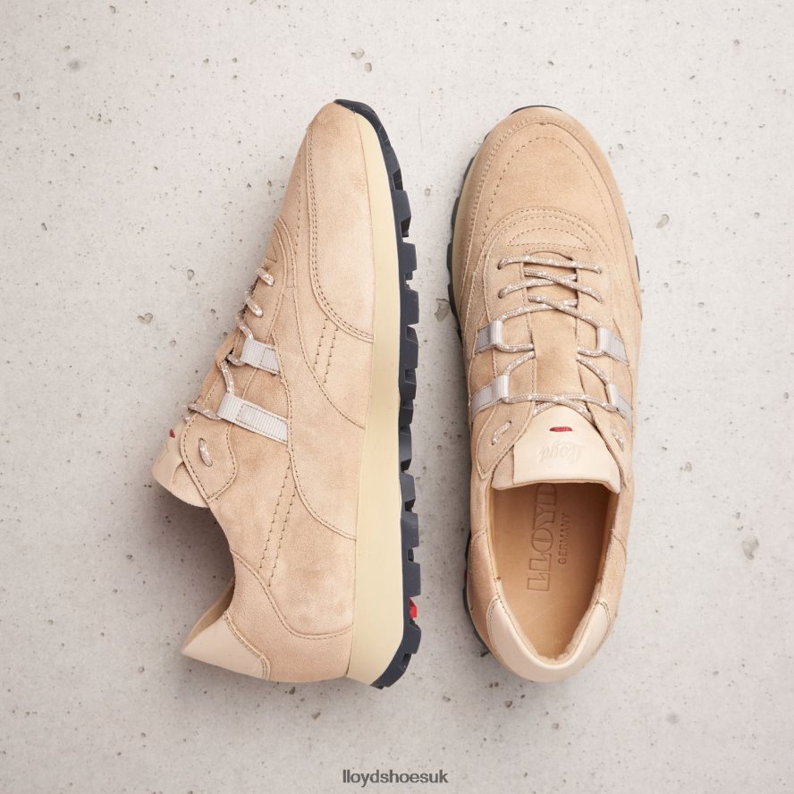 LLOYD Women SUEDE SNEAKERS H4BXXT854 Shoes beige